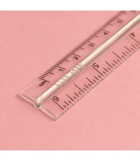 REGLA PLANA MILAN 15 CM