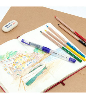 PINCEL RECARGABLE + 5 PINTURAS