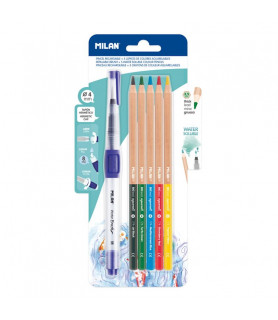 PINCEL RECARGABLE + 5 PINTURAS