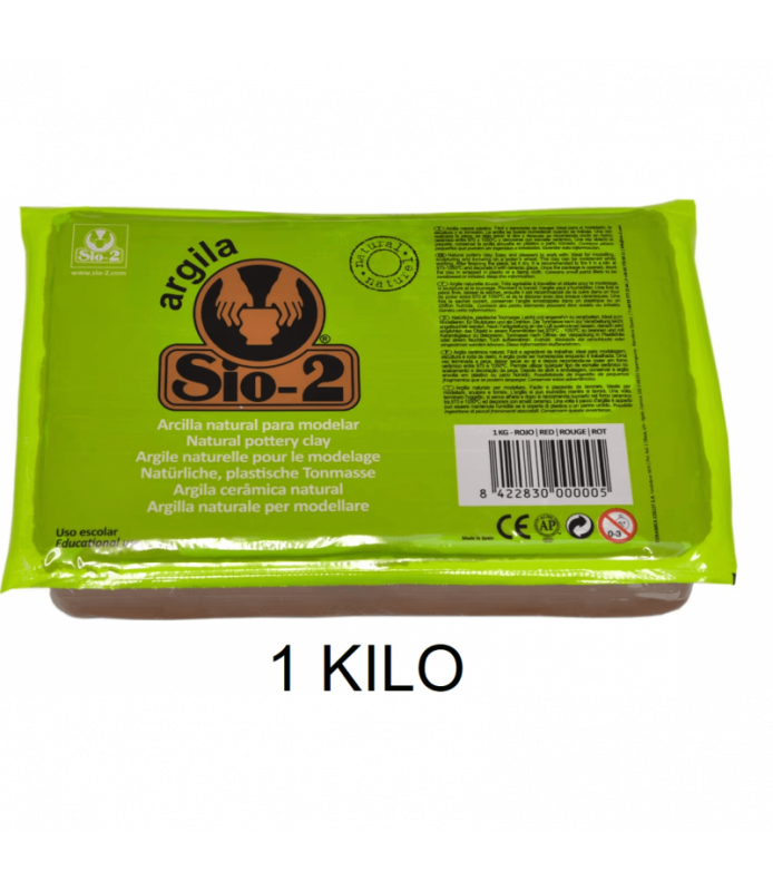ARCILLA MARRÓN 1KG